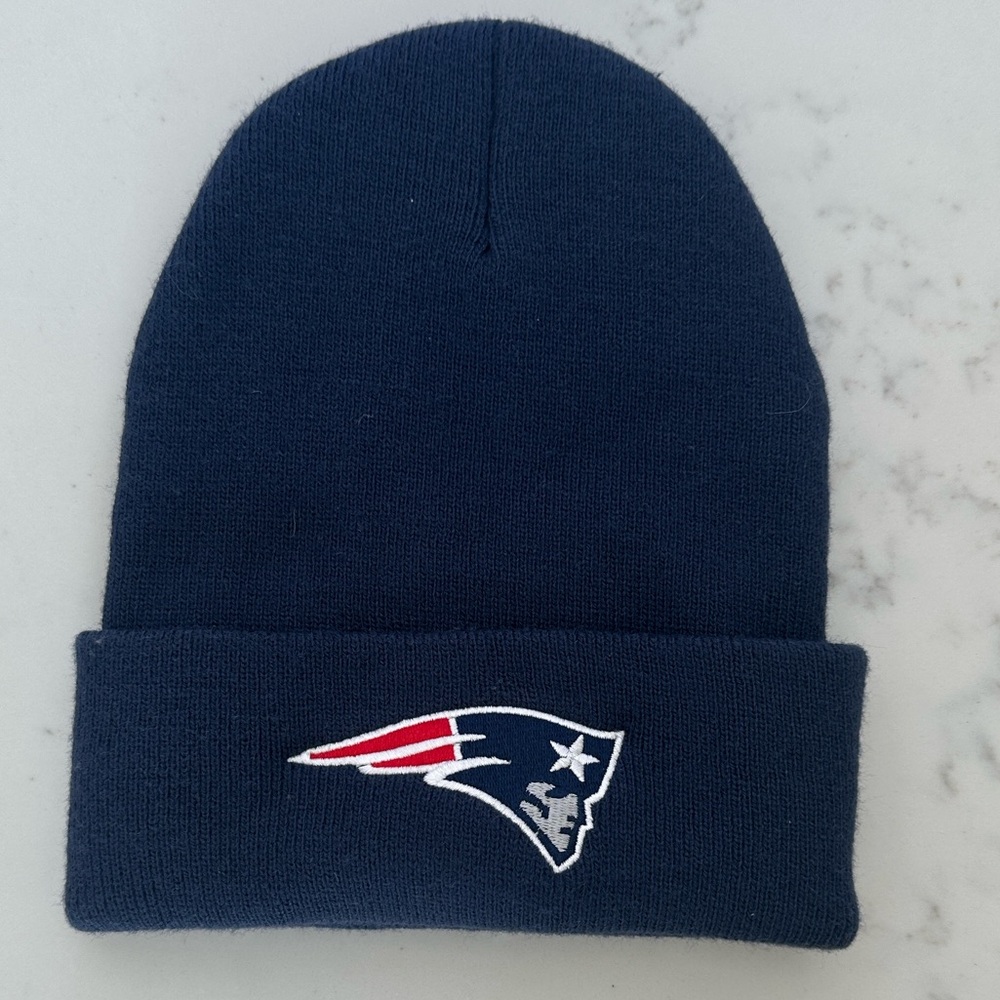 SALE!!!!! NFL Patriots embroidered beanie